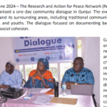 Community Dialogue in Gunjur Addresses Barriers to Peaceful Coexistence