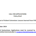 Curbing the threat of Violent Extremism: Lessons learned from PVE in Mauritania.